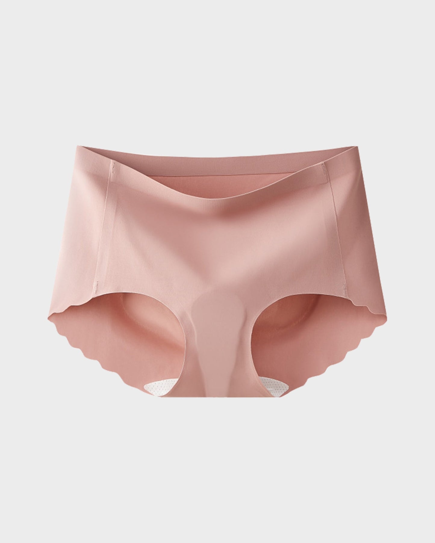 Seamless No-Camel-Toe Antibacterial Silk Gusset Panties (Set of 5)