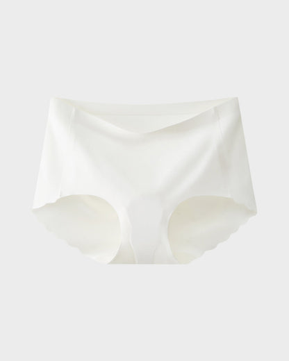Seamless No-Camel-Toe Antibacterial Silk Gusset Panties (Set of 5)