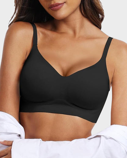 Nahtloser, bügelloser Soft-Push-up-BH