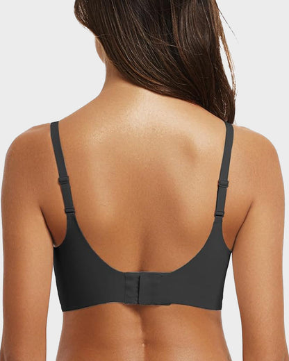 Nahtloser, bügelloser Soft-Push-up-BH