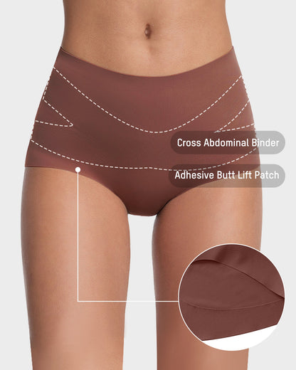 Nahtlose X-Shaping High-Waist Slips (6er-Pack)