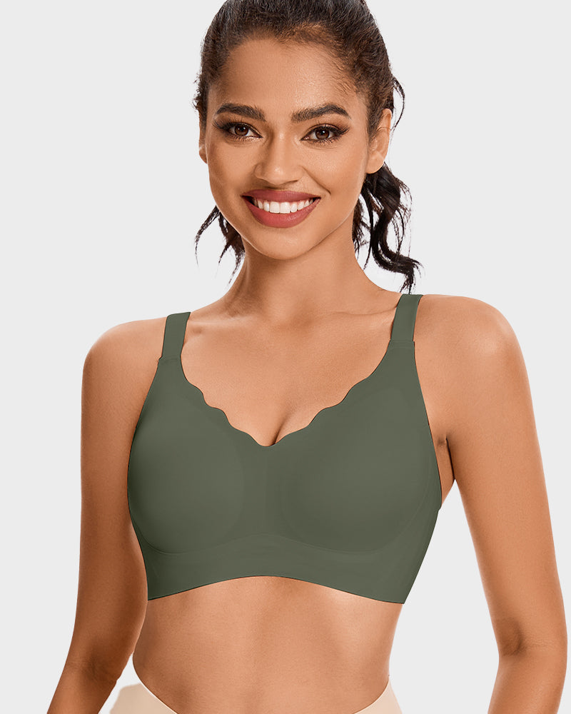 Seamless Comfort Smoothing Push-Up Bra