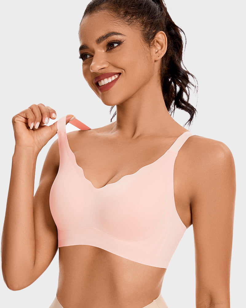 Seamless Comfort Smoothing Push-Up Bra