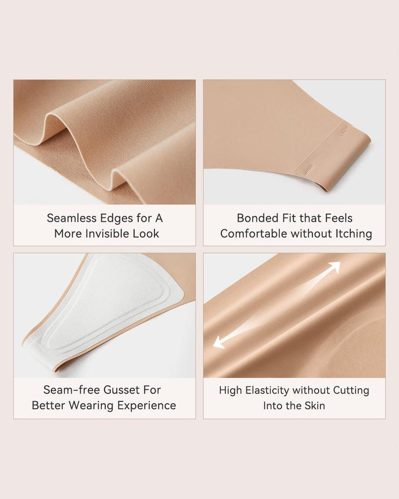 Strings Anti-Marques Sans Coutures (Lot de 5)