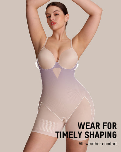 Nahtloser, formgebender Body