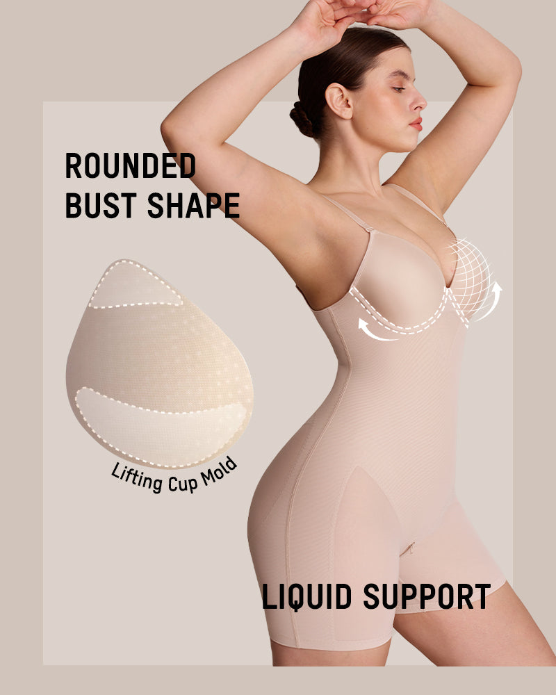 Nahtloser, formgebender Body