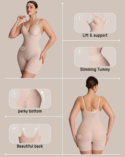 Nahtloser, formgebender Body