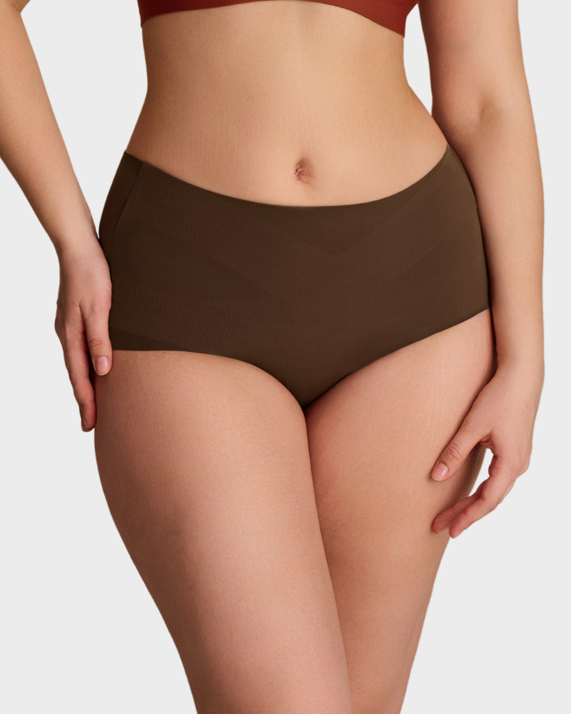 Nahtloser Formhöschen mit hoher Taille (5er-Pack)
