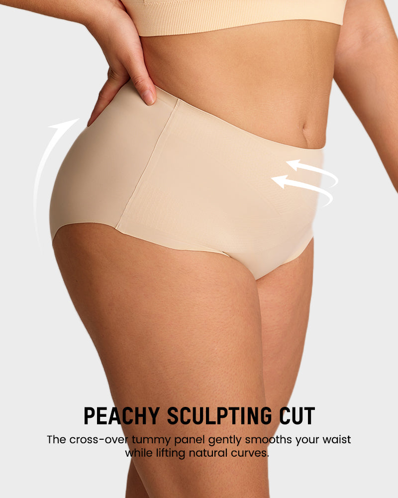 Nahtloser Formhöschen mit hoher Taille (5er-Pack)