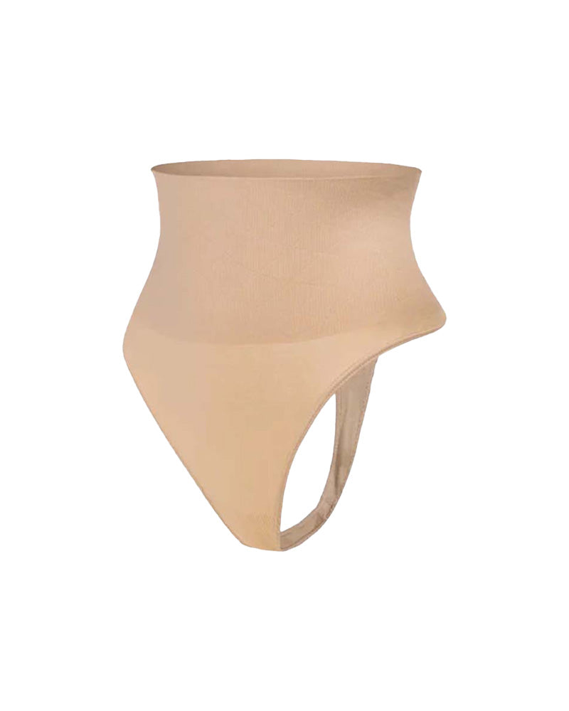 Nahtloser String-Tanga mit hoher Taille (2 Stück)