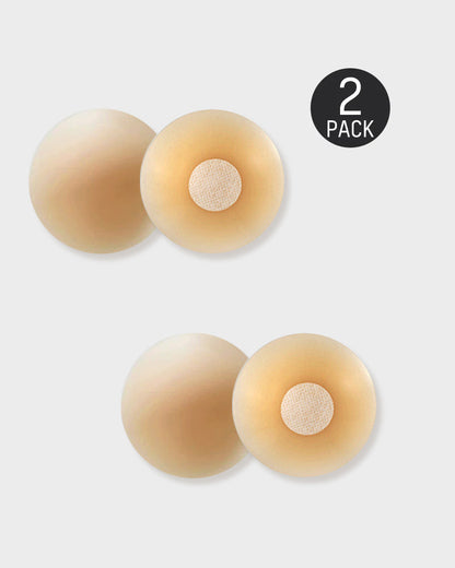 Cache-Tétons Non-Adhésifs Sans Coutures (2 Paires)