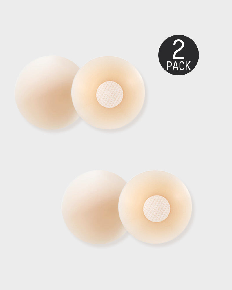 Cache-Tétons Non-Adhésifs Sans Coutures (2 Paires)