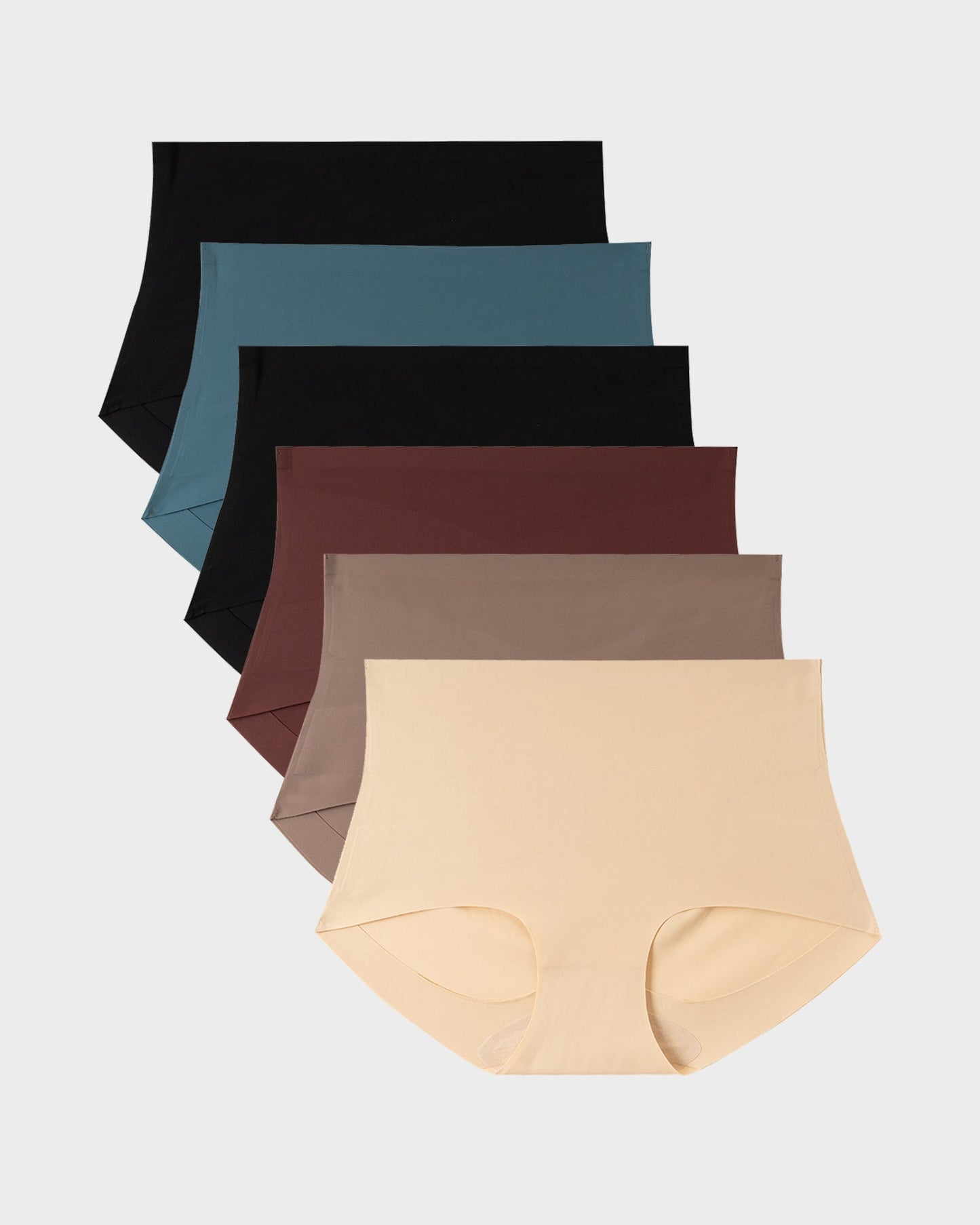 Nahtlose X-Shaping High-Waist Slips (6er-Pack)