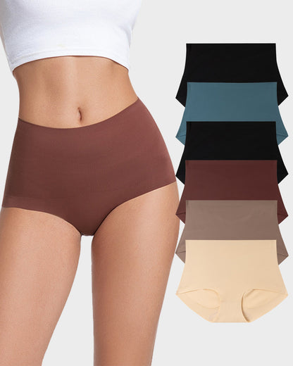 Nahtlose X-Shaping High-Waist Slips (6er-Pack)