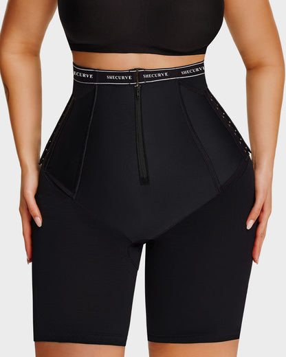 Pusher-Short mit seitlichen Haken und Push-up-Effekt für den Po