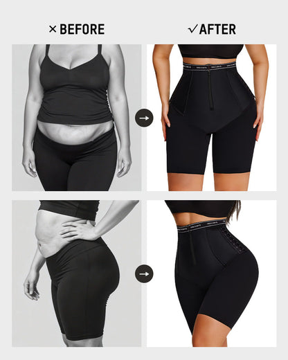 Pusher-Short mit seitlichen Haken und Push-up-Effekt für den Po