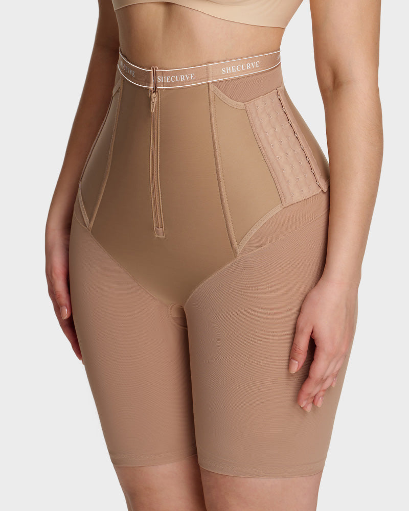 Pusher-Short mit seitlichen Haken und Push-up-Effekt für den Po