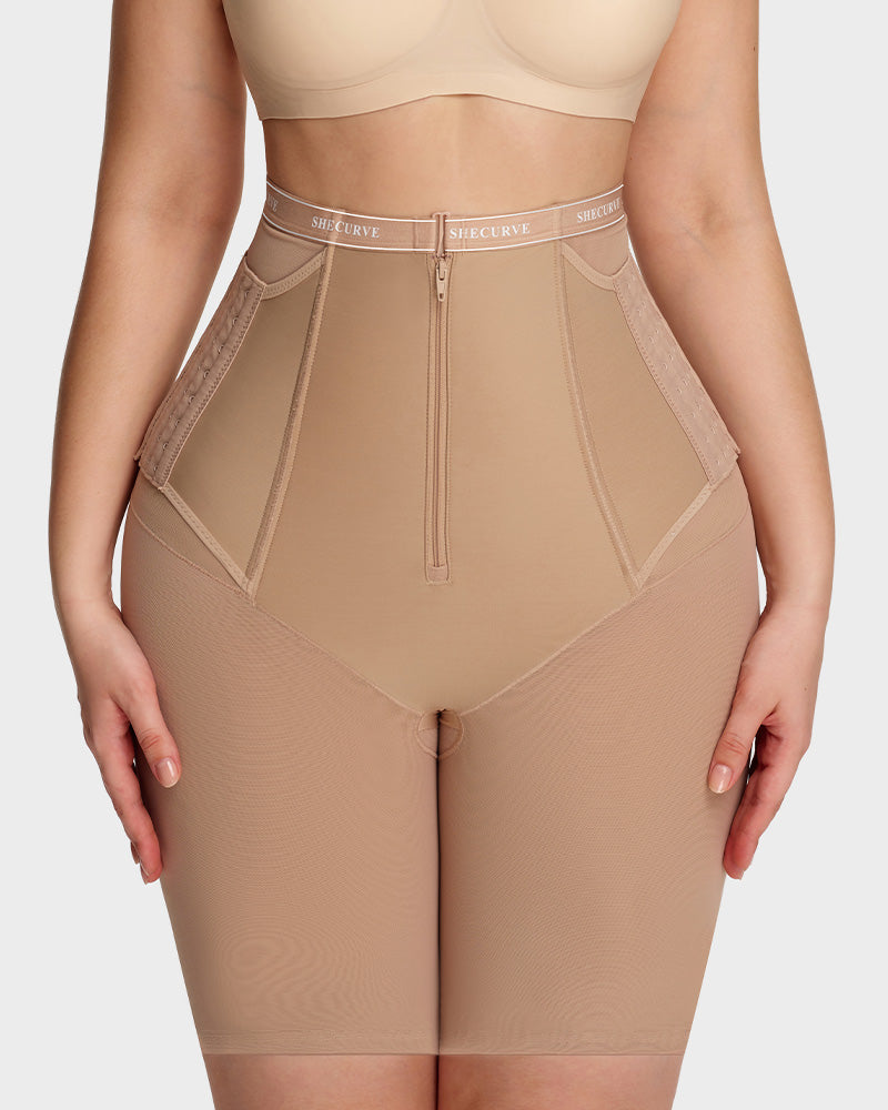 Pusher-Short mit seitlichen Haken und Push-up-Effekt für den Po