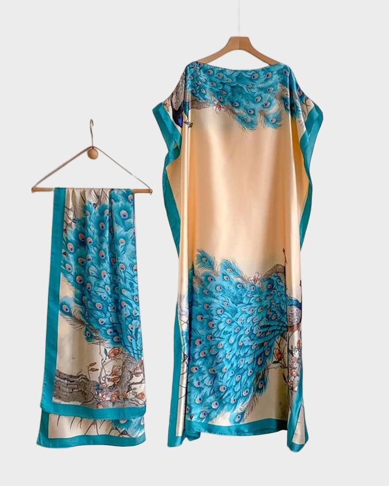 Silky Beach Cover-Up Sarong