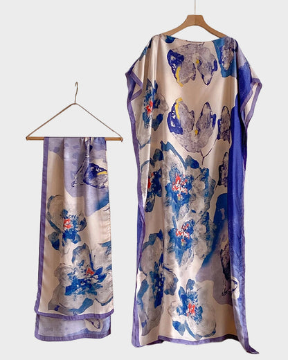 Silky Beach Cover-Up Sarong