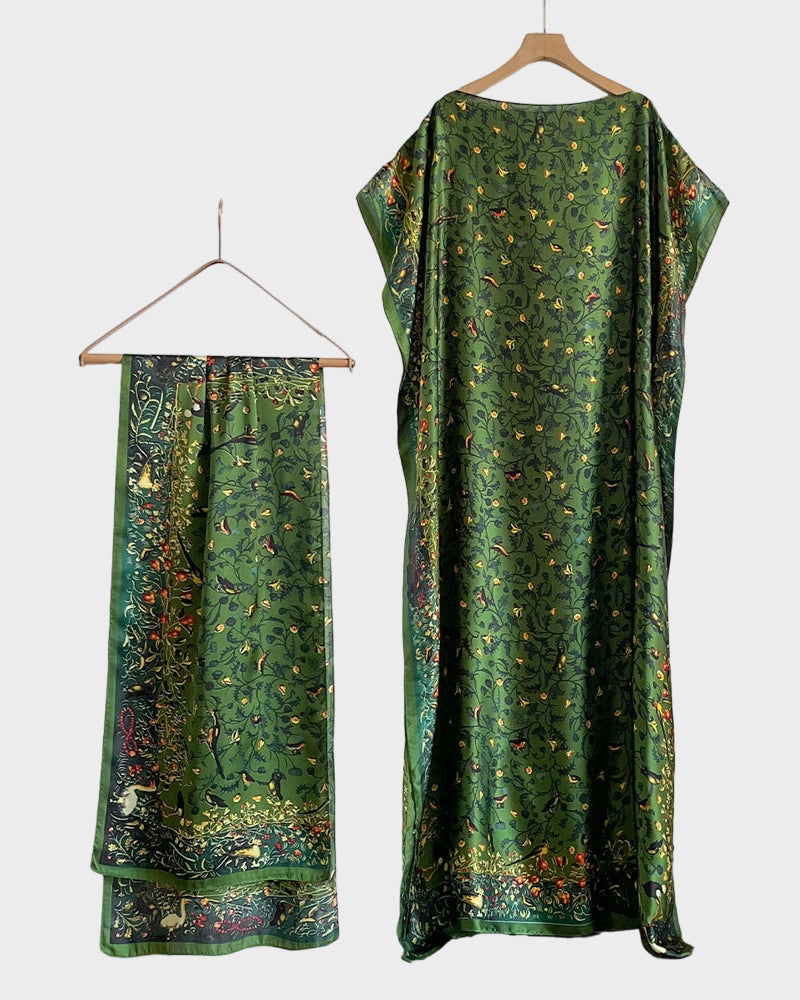 Silky Beach Cover-Up Sarong