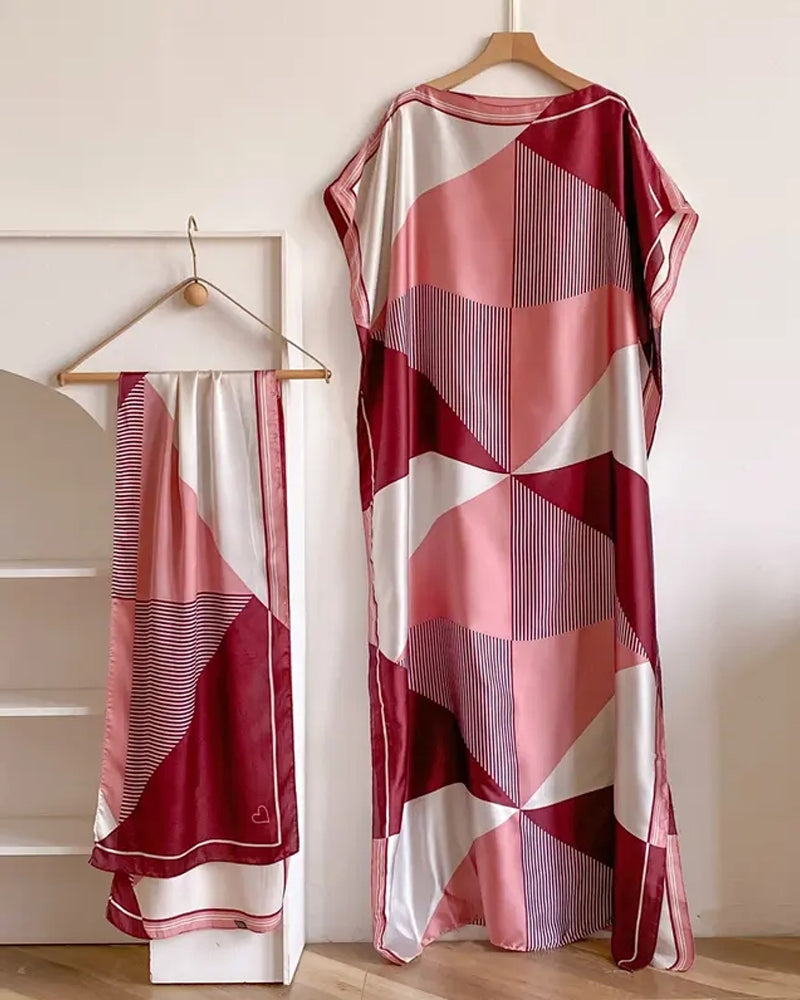 Silky Beach Cover-Up Sarong