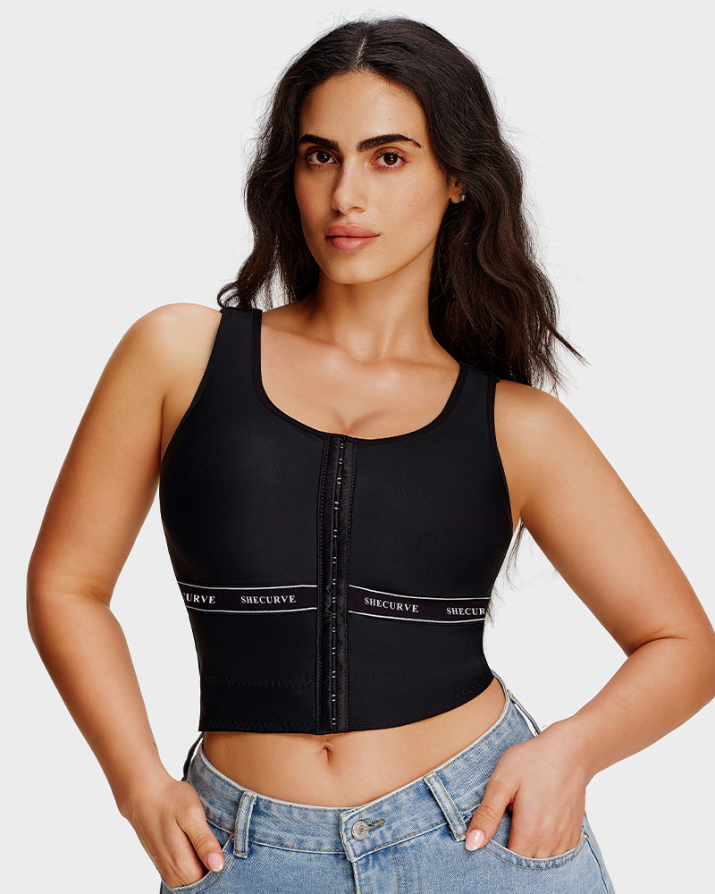 Figurformendes Haltungskorrigierendes Tanktop Ärmellos