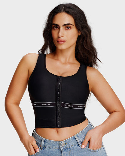Figurformendes Haltungskorrigierendes Tanktop Ärmellos
