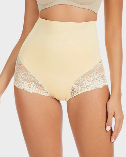 Shaping-Slip High Waist Transparente Spitze (4er-Pack)