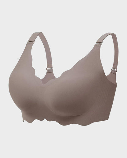 Jelly Bustier ohne Bügel — vollständige Bedeckung, gewellt