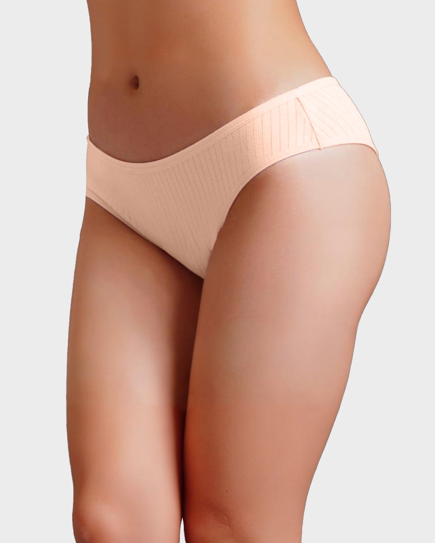 Atmungsaktive Baumwollslips mit niedrigem Bund (4er-Pack)