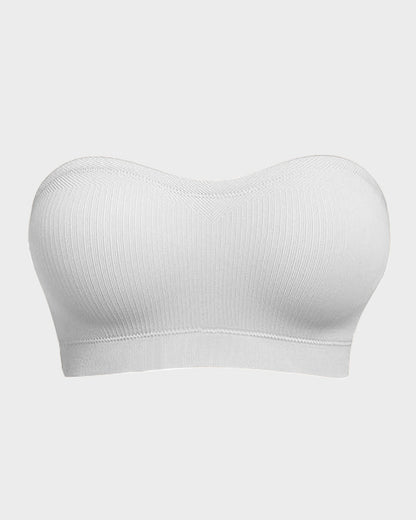 Stay-Put Wireless Seamless Bandeau Bra