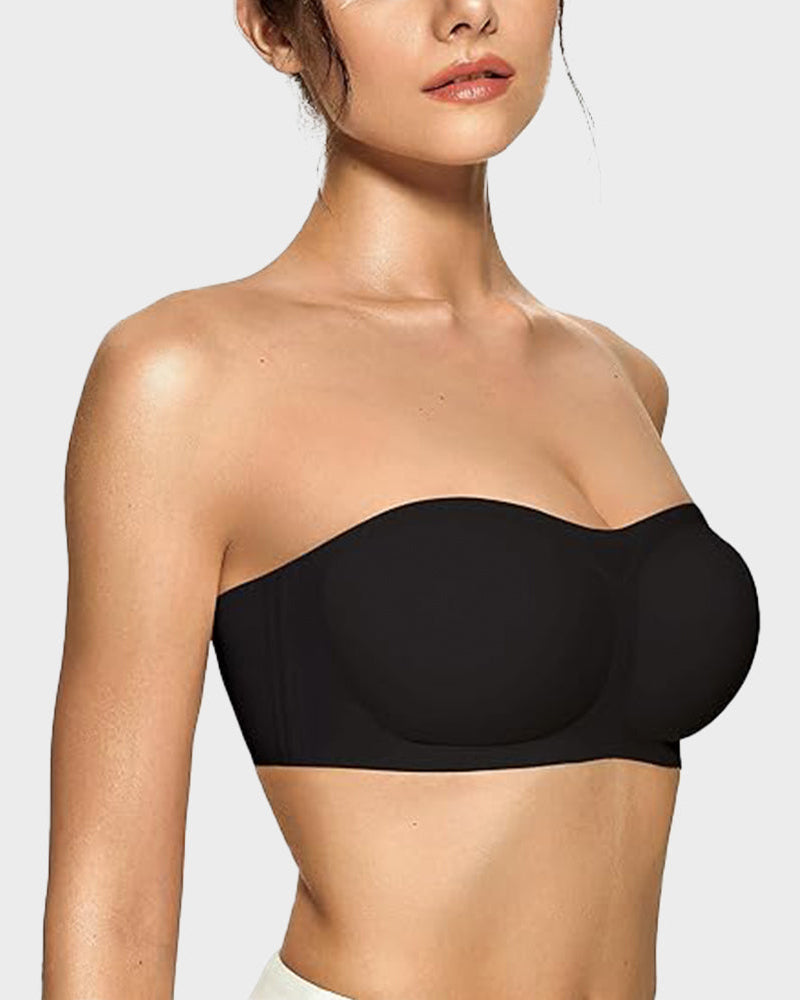 Strapless Padded Wireless Bandeau Bra