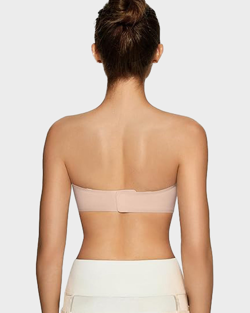 Strapless Padded Wireless Bandeau Bra