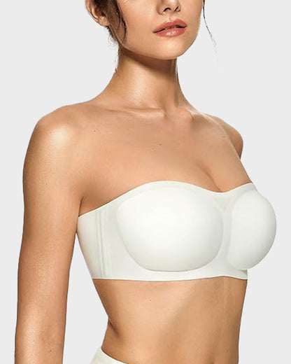 Strapless Padded Wireless Bandeau Bra