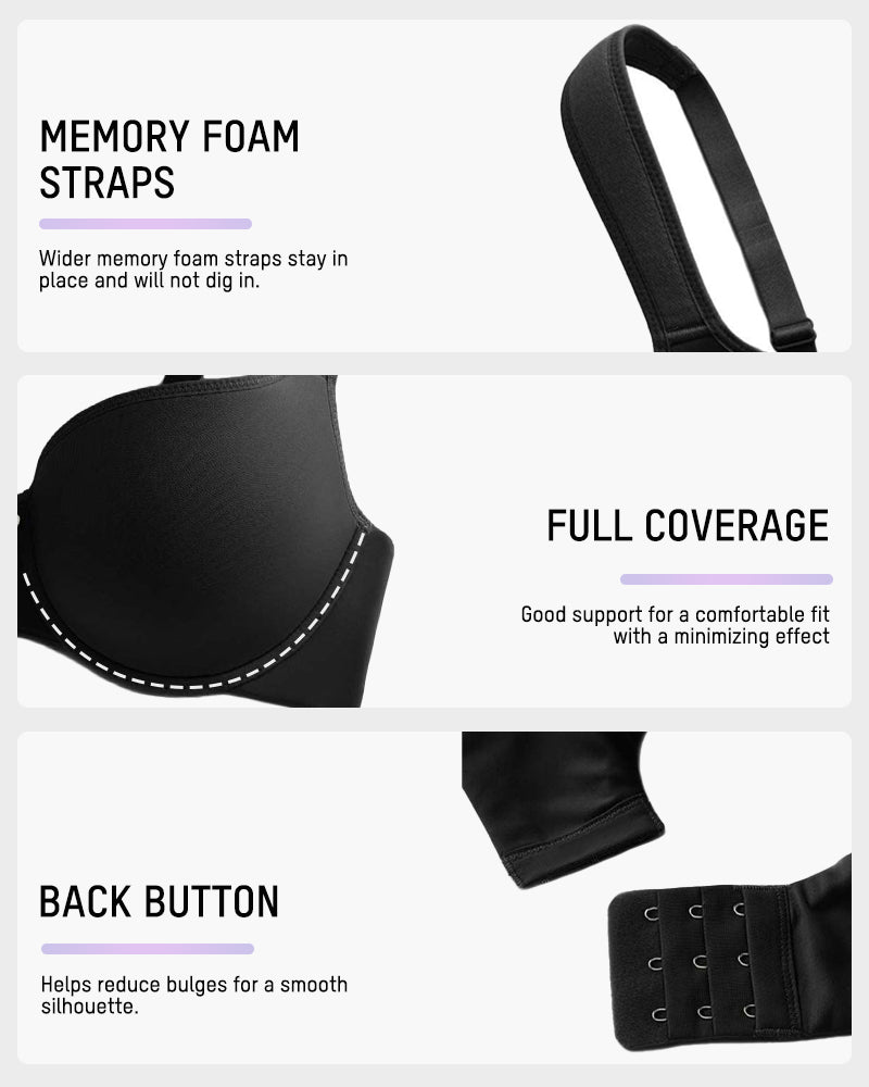 LightLift Full-Coverage Underwire Bra