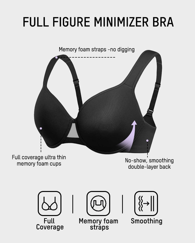 LightLift Full-Coverage Underwire Bra