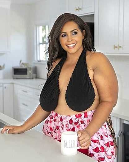 Weicher Baumwoll-Bralette Cocoon — Komfort für Zuhause