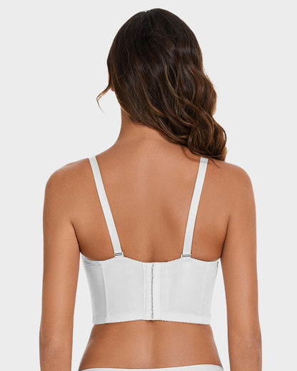 Low-Back Strapless Push-Up Bra