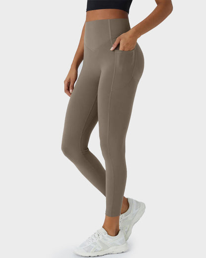 Sport-Leggings mit formendem Push-Up-Effekt und Taschen
