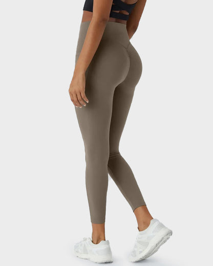 Sport-Leggings mit formendem Push-Up-Effekt und Taschen