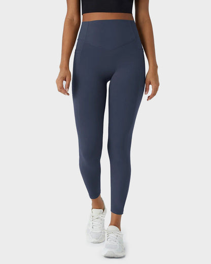 Sport-Leggings mit formendem Push-Up-Effekt und Taschen