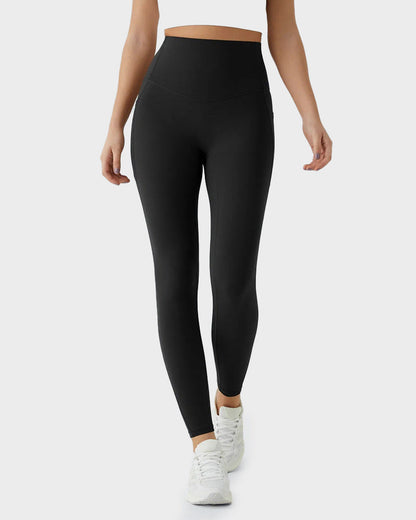 Sport-Leggings mit formendem Push-Up-Effekt und Taschen