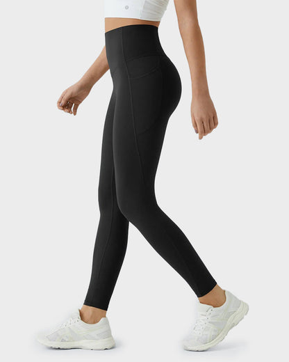 Sport-Leggings mit formendem Push-Up-Effekt und Taschen