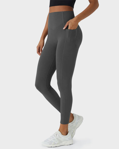 Sport-Leggings mit formendem Push-Up-Effekt und Taschen