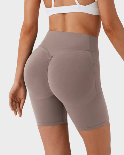 Formender Po-Sport-Short mit Taschen – 18 cm