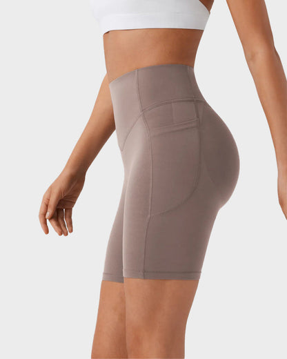 Formender Po-Sport-Short mit Taschen – 18 cm