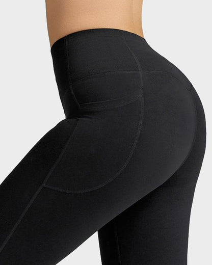 Sport-Leggings mit formendem Push-Up-Effekt und Taschen