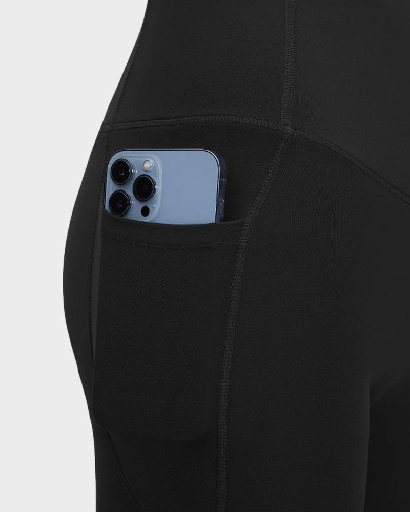 Sport-Leggings mit formendem Push-Up-Effekt und Taschen