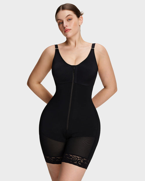 Ganzkörper-Shapewear mit Reißverschluss – Fajas Colombianas